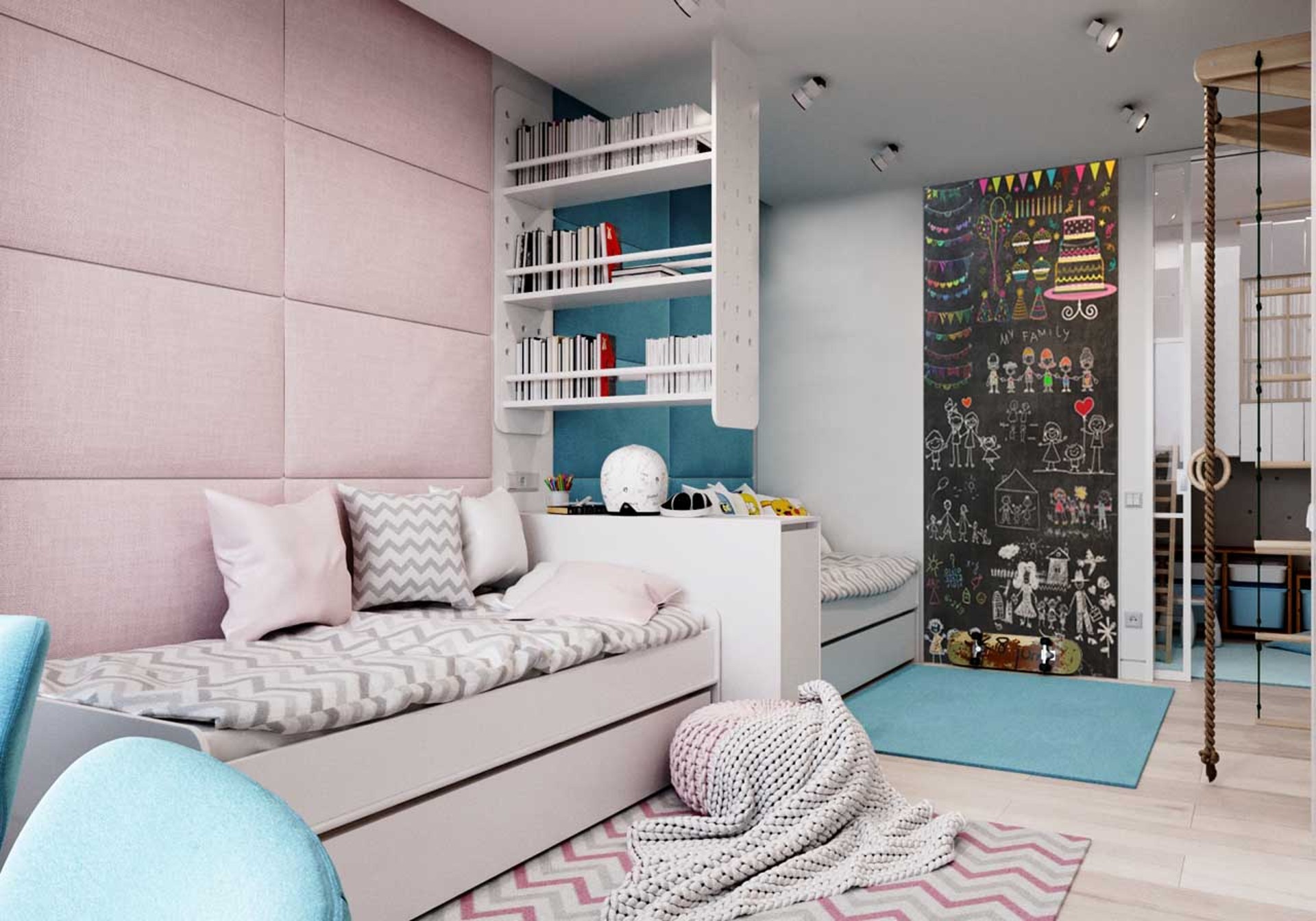 Renovation of a two-level apartment on Maksim Bogdanovich 130 m2 — 10