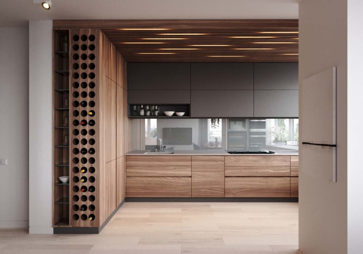 Renovation of a two-level apartment on Maksim Bogdanovich 130 m2