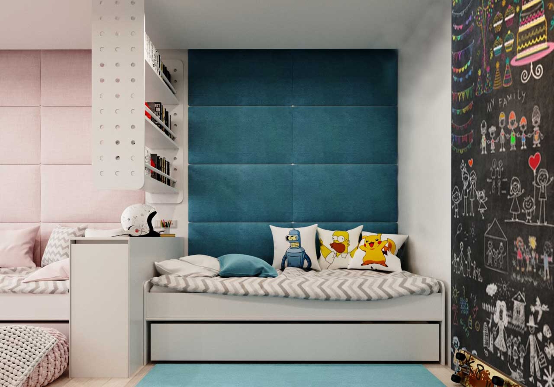 Renovation of a two-level apartment on Maksim Bogdanovich 130 m2 — 9